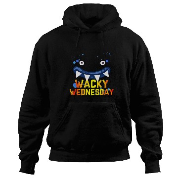 Discover Wacky Wednesday - Smiling Monster Hoodies