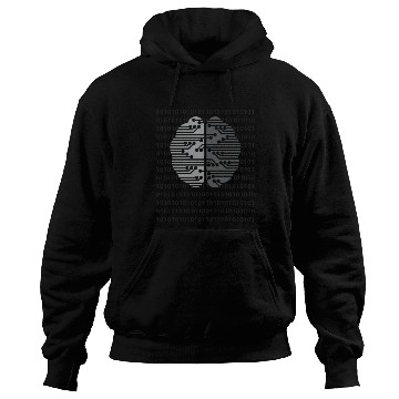 Discover Computer Circuit Digital Brain Ai Neural Network Hoodies