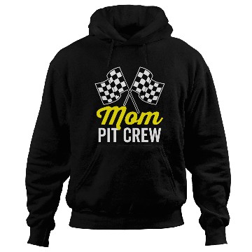 Discover Mom Pit Crew For Racing Party Costume Hoodies