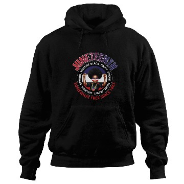 Discover Juneteenth Red White and Blue Power Hoodies