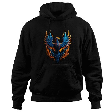 Discover Neon Phoenix Hoodies
