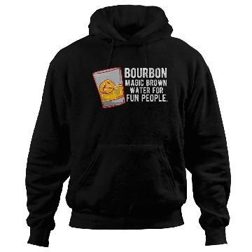 Discover Bourbon - Magic Brown Water Hoodies