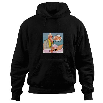 Discover a flamingo having another boring day Hoodies