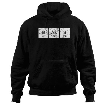 Discover Bass Guitar Periodic Table Elements Music EDM Hoodies