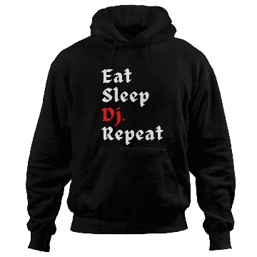 Discover Eat Sleep Work Repeat 1 Hoodies