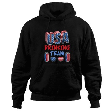 Discover USA Drinking Team America Party US Patriots Hoodies