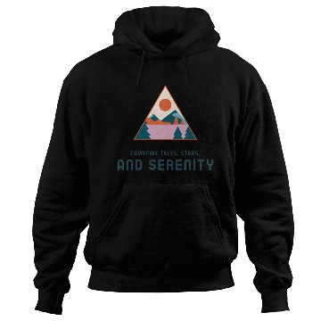 Discover Campfire Tales, Stars, And Serenity Camping Hoodies