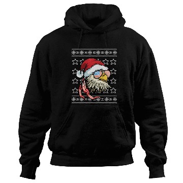Discover Ugly Usa Flag Bald Eagle Hoodies