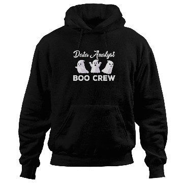 Discover Data Analyst Boo Crew Halloween Ghosts Hoodies