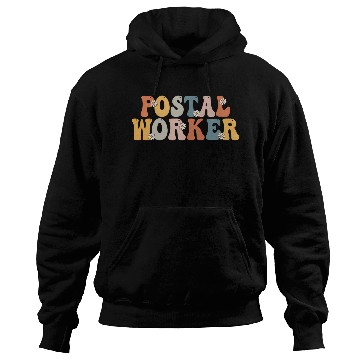 Discover Postal Worker Delivery Service Post Office Mail Hoodies
