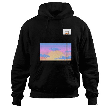 Discover Basketball Gift: Sunset Hoops Hoodies