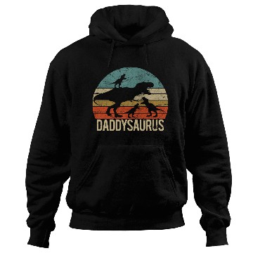 Discover Daddy Dinosaur Daddysaurus 3 Three Hoodies