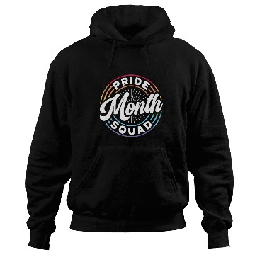 Discover Pride Month Squad Rainbow Proud Lgbtq Hoodies
