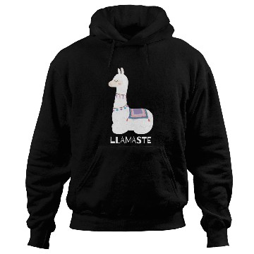 Discover Llamaste Meditation Yoga Hoodies