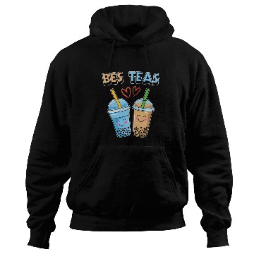 Discover Bes Teas Boba Bubble Milk Tea Drinker Hoodies