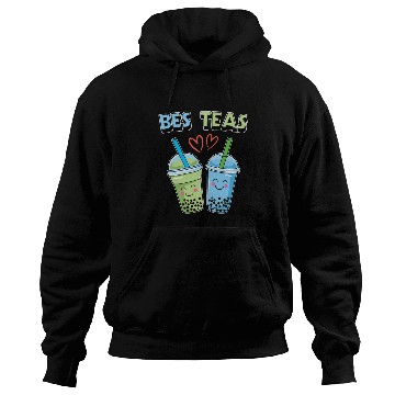 Discover Bes Teas Boba Bubble Milk Tea Drinker Hoodies