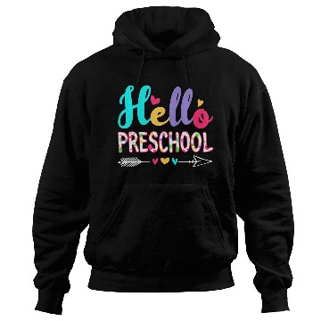 Discover Back To School First Day Preschool Teacher Hoodies