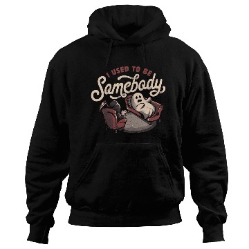 Discover Spooky Ghost I Used To Be Somebody Halloween Pun Hoodies