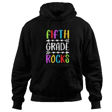 Discover Fifth Grade Rocks 5th Grade Back To School Hoodies
