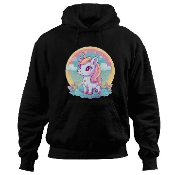 Discover Unicorn Rainbow Sunset Hoodies