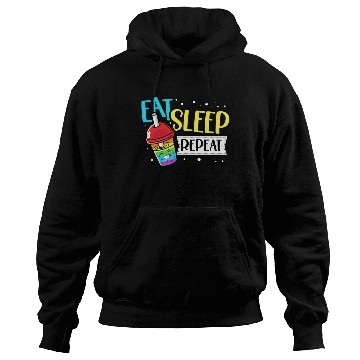 Discover Eat Sleep Boba Tea Repeat Bubble Tea Lover Drinker Hoodies