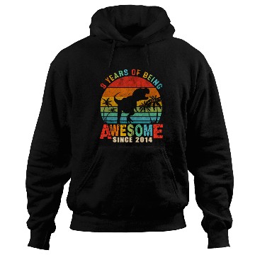 Discover 9Th Dinosaur 9 Awesome Since 2014 Hoodies