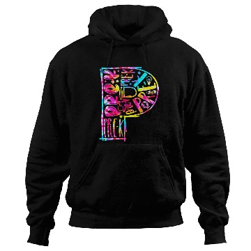 Discover Tie Dye Typography Pre K Student & Teacher Back Hoodies