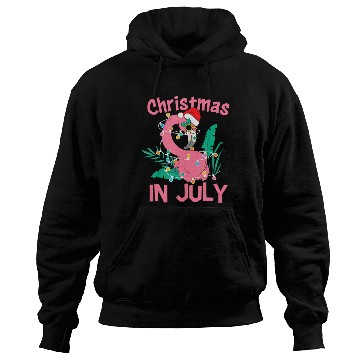 Discover Funny Summer Beach Vacation Christmas In July Hoodies