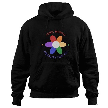 Discover Colorful Pride Month Logo Hoodies