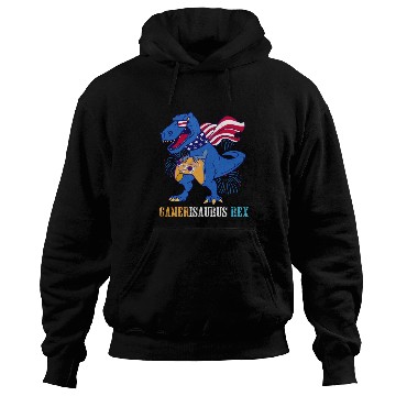 Discover Amerisaurus Rex Independence Day USA Party Hoodies