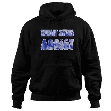 Discover Thrift Store Addict blue camo Hoodies