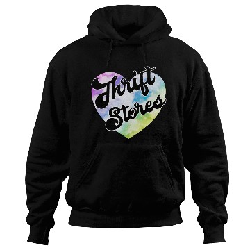 Discover Thrift Stores pastel clouds heart Hoodies