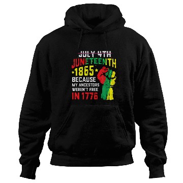 Discover July 4Th Juneteenth 1865 African Melanin Black Pro Hoodies