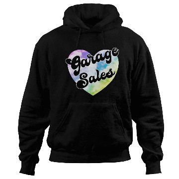 Discover Garage Sales pastel cloud heart Hoodies