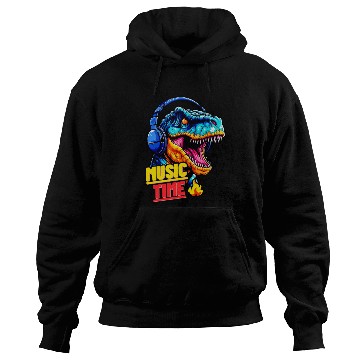 Discover music time Hoodies