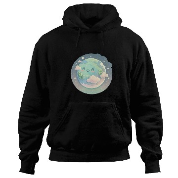 Discover Earth Happy Lovers Space Science Planet Hoodies