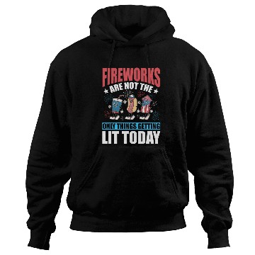 Discover Fireworks are not the only things getting lit Hoodies