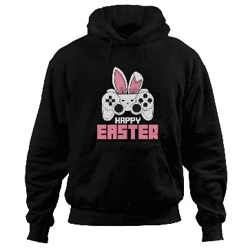 Discover Video Game Bunny Controller Happy Easter Gamer Hoodies