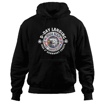 Discover Omaha beach 80th anniversary Hoodies