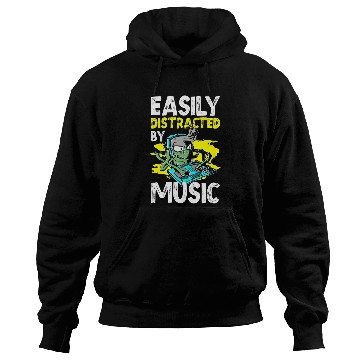 Discover Musician Techno Melody Vinyl Hoodies