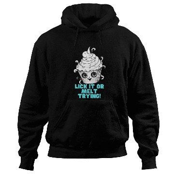 Discover Whimsical Monochrome Ice Cream Hoodies