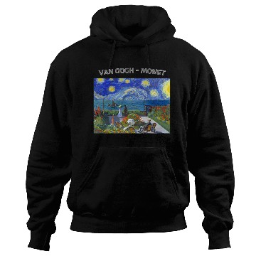 Discover Starry Night Garden At Sainte Adresse Impressionis Hoodies
