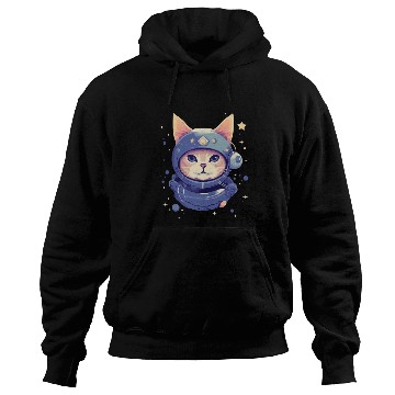 Discover cat in space Hoodies