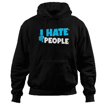 Discover I Hate People Retro cool Hoodies