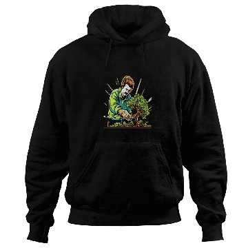 Discover Bonsai Japanese Tree Gardening Gardener Pruning Hoodies