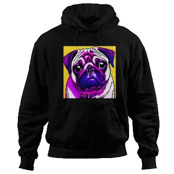 Discover PUG POP ART Hoodies