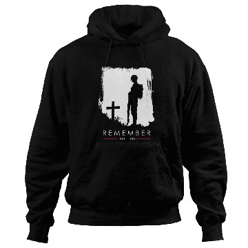 Discover Remember 1914 - 1918 WW1 Veteran Hoodies