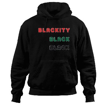 Discover Blackity Black Black Hoodies