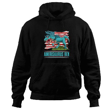 Discover Amerisaurus Rex Independence Day USA Party Hoodies
