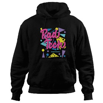 Discover Rad Radiology Tech 80s Fun Py Graduation Hoodies